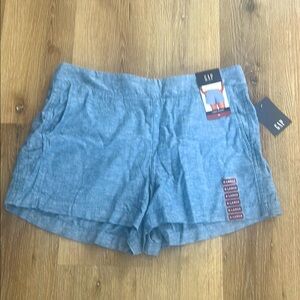 GAP‎ Women's Blue Linen Shorts